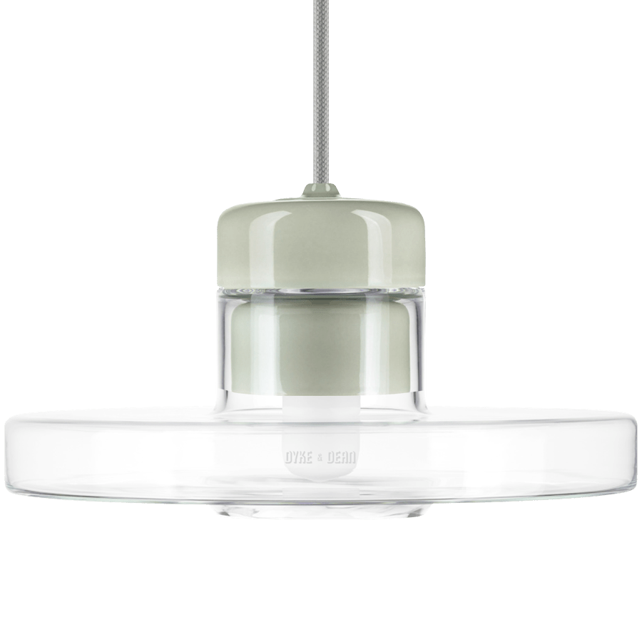 MINA PORCELAIN CRYSTAL GLASS LIGHT PENDANTS - DYKE & DEAN