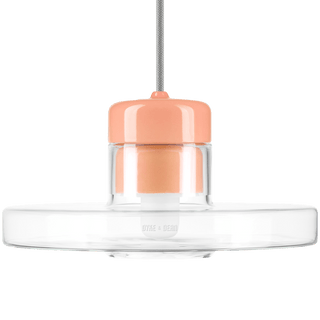 MINA PORCELAIN CRYSTAL GLASS LIGHT PENDANTS - DYKE & DEAN