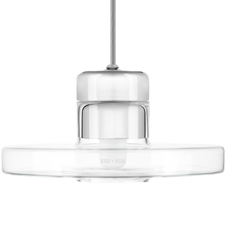 MINA PORCELAIN CRYSTAL GLASS LIGHT PENDANTS - DYKE & DEAN