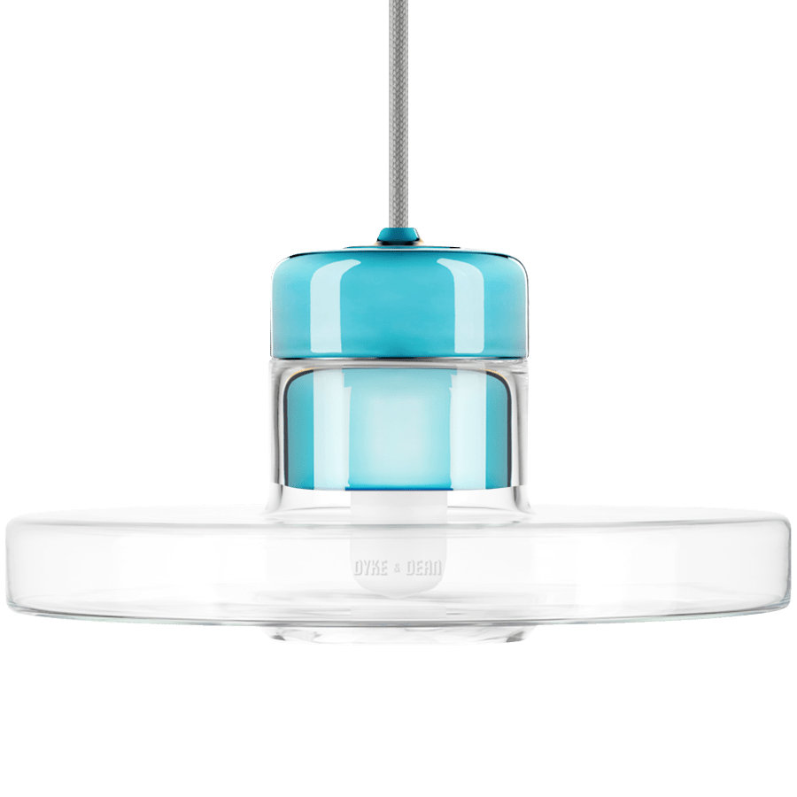 MINA PORCELAIN CRYSTAL GLASS LIGHT PENDANTS - DYKE & DEAN