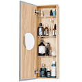 MIRROR CABINET ZONE 800 NATURAL OAK - DYKE & DEAN