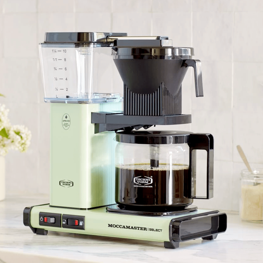 MOCCAMASTER COFFEE BREWER PASTEL GREEN - DYKE & DEAN