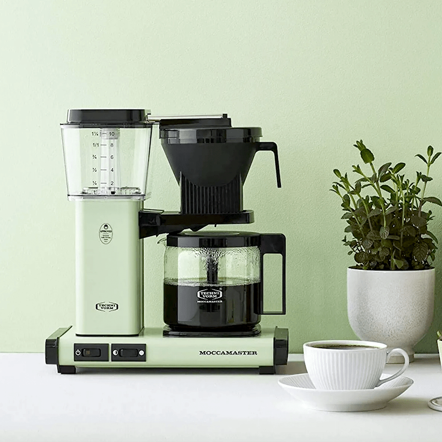 MOCCAMASTER COFFEE BREWER PASTEL GREEN - DYKE & DEAN