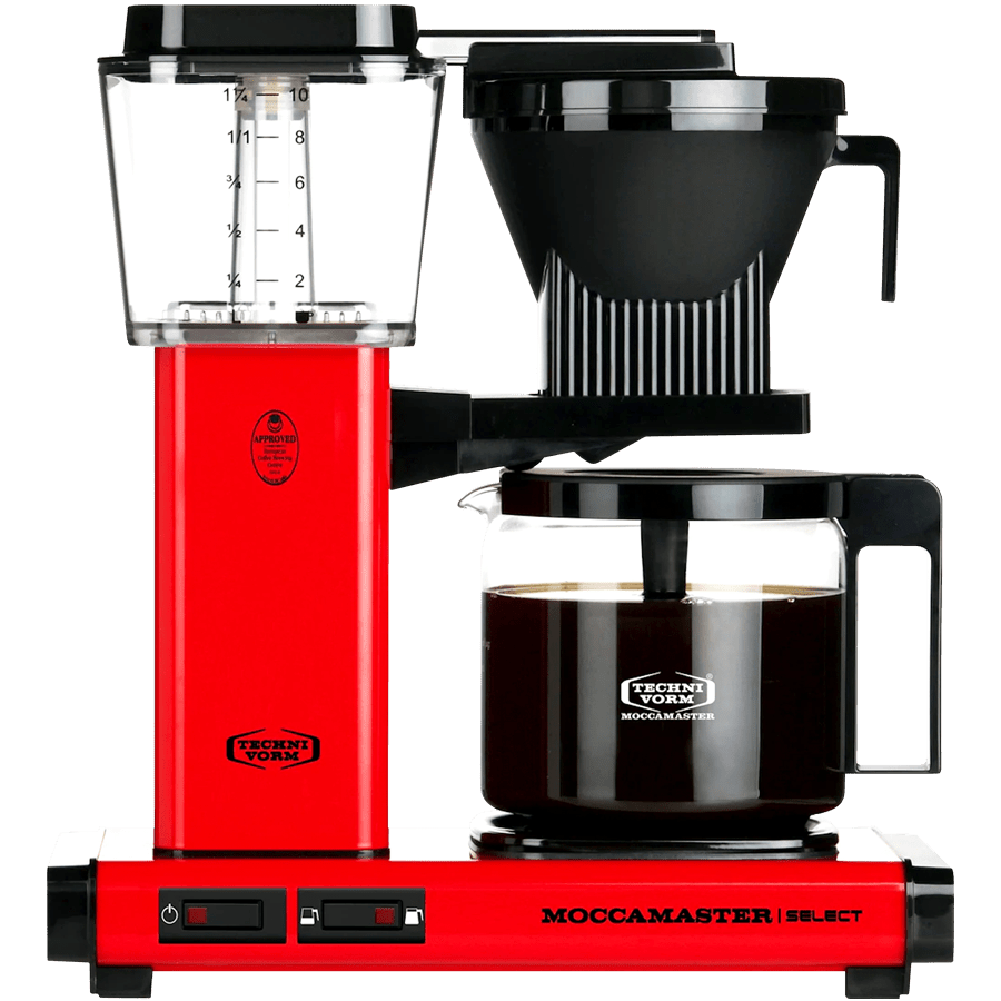 MOCCAMASTER COFFEE BREWER RED - DYKE & DEAN