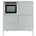 MODULAR KITCHEN UNIT SQUARE DOUBLE - DYKE & DEAN