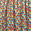 MULTI COLOUR ROUND FABRIC CABLE - DYKE & DEAN