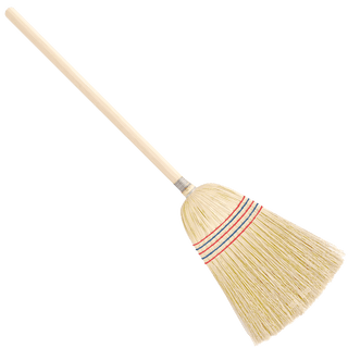 NATURAL CORN STRAW SUPER BROOM - DYKE & DEAN