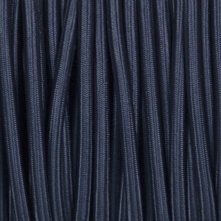 NAVY BLUE ROUND FABRIC CABLE - DYKE & DEAN