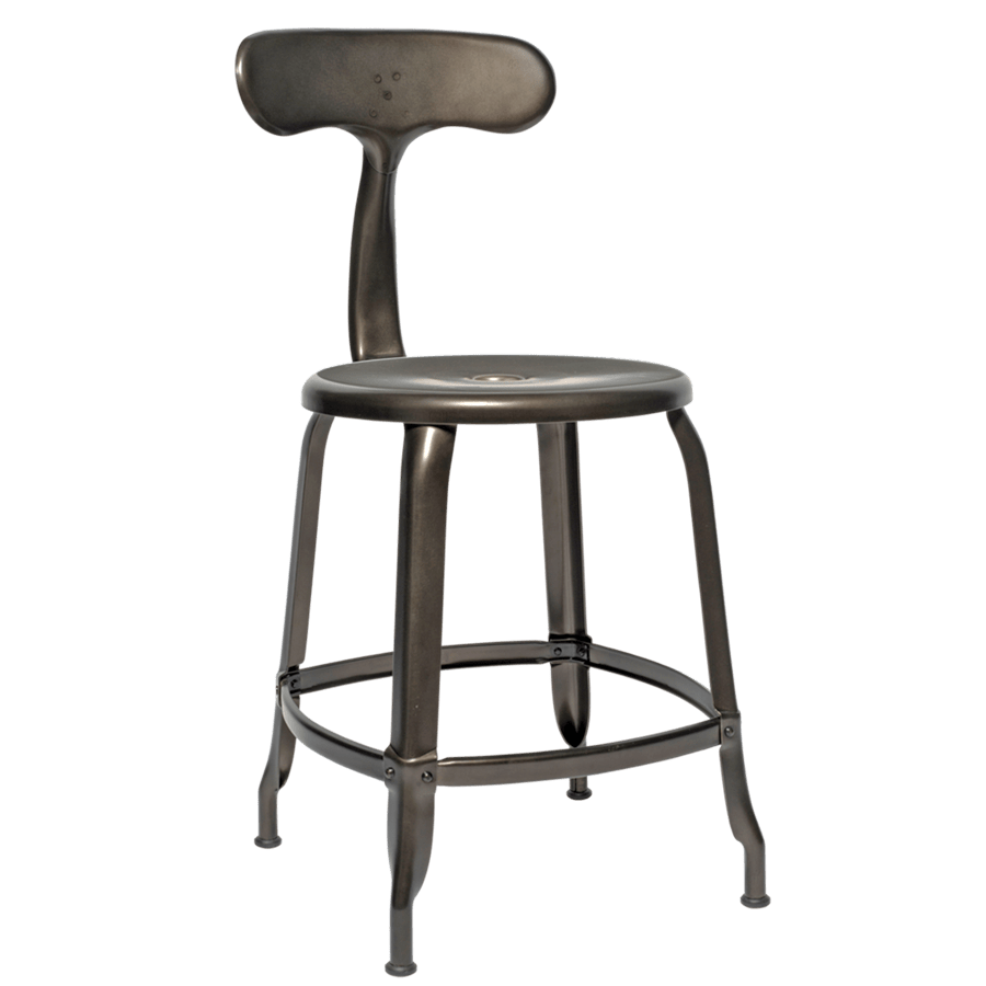 NICOLLE CHAIR STEEL 45cm - DYKE & DEAN