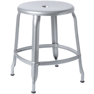 NICOLLE STOOL STEEL 45cm - DYKE & DEAN