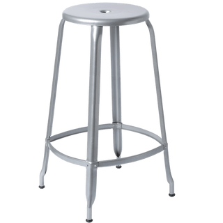 NICOLLE STOOL STEEL 75cm - DYKE & DEAN