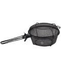 NON STICK DUAL SKILLET/ SHAKER BASKET - DYKE & DEAN