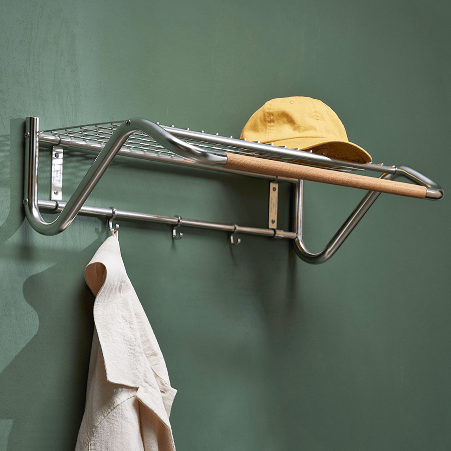 OAK BAR HAT RACK - DYKE & DEAN