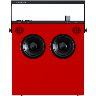OB-4 SPEAKER RADIO RED - DYKE & DEAN