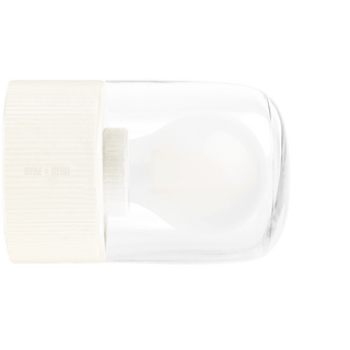 OFF WHITE CERAMIC REARWIRED LAMPS - DYKE & DEAN