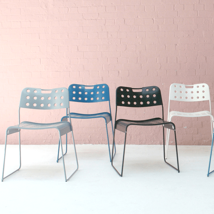 OMKSTAK. 1965 CHAIR BLACK - DYKE & DEAN