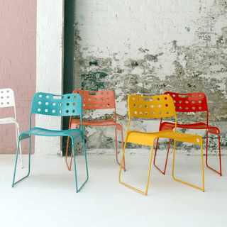 OMKSTAK. 1965 CHAIR TEAL - DYKE & DEAN