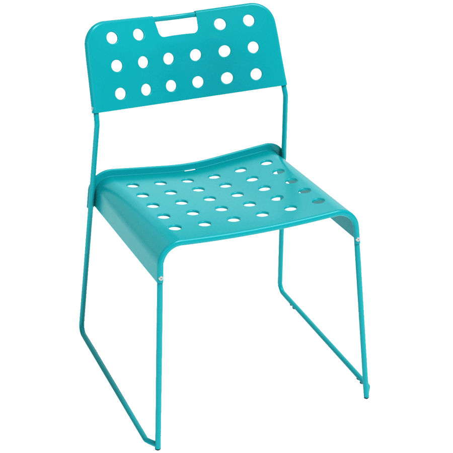 OMKSTAK. 1965 CHAIR TEAL - DYKE & DEAN