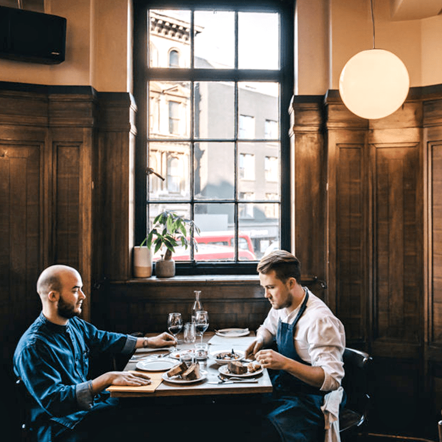 OPAL GLOBE PENDANT BLACK 500mm - DYKE & DEAN