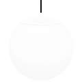 OPAL GLOBE PENDANT WHITE 300mm - DYKE & DEAN