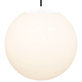 OPAL GLOBE PENDANT WHITE 500mm - DYKE & DEAN