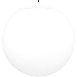 OPAL GLOBE PENDANT WHITE 600mm - DYKE & DEAN