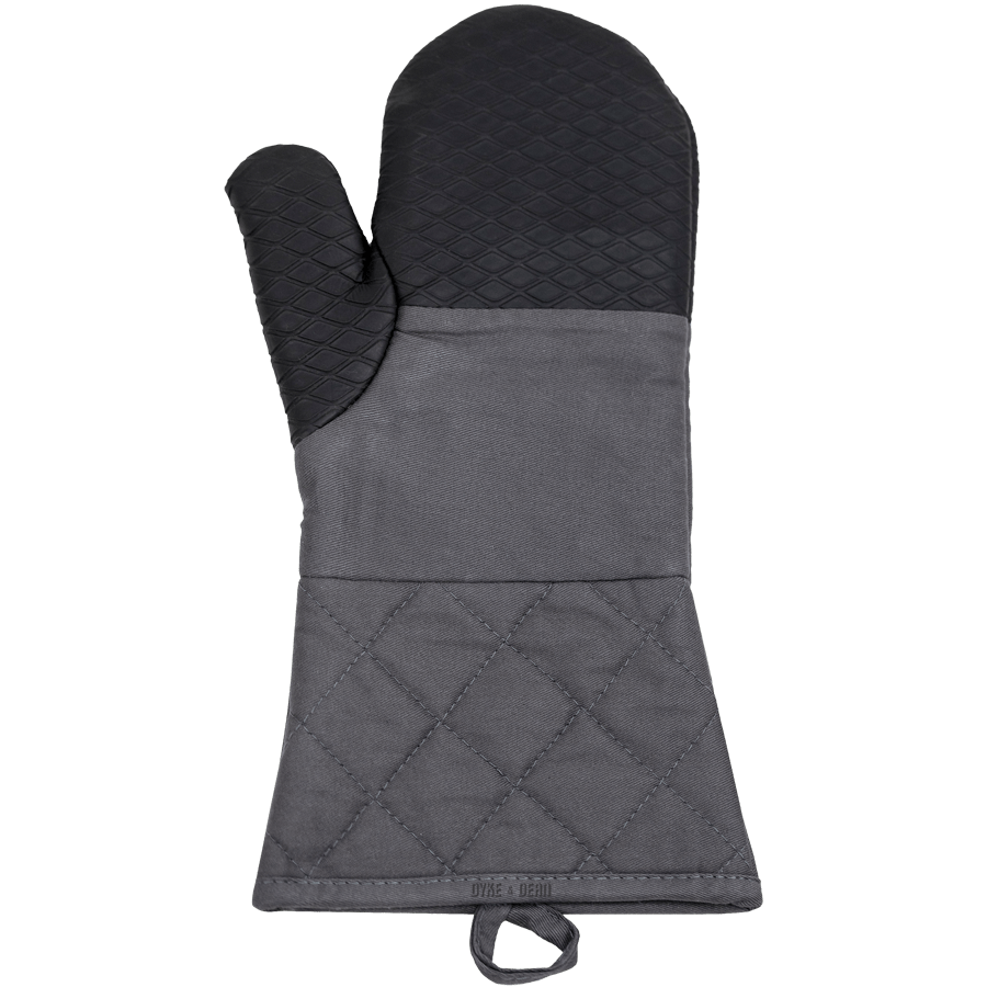 OVEN GLOVE DARK GREY - DYKE & DEAN