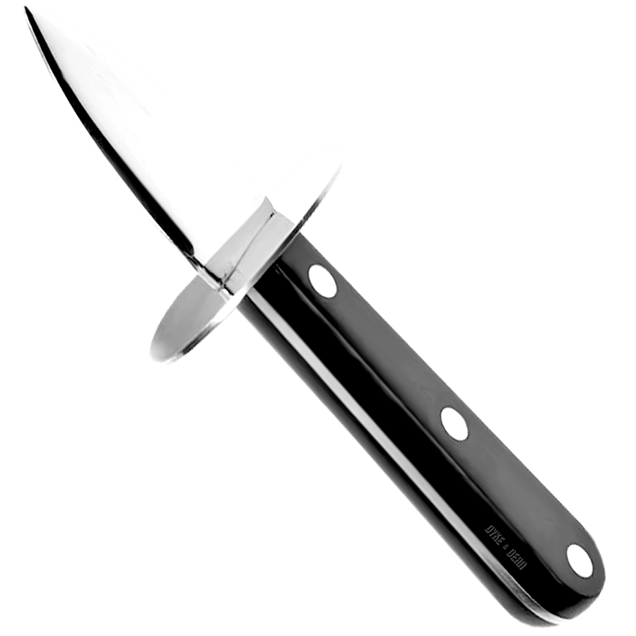 PALLARES BLACK OYSTER KNIFE - DYKE & DEAN