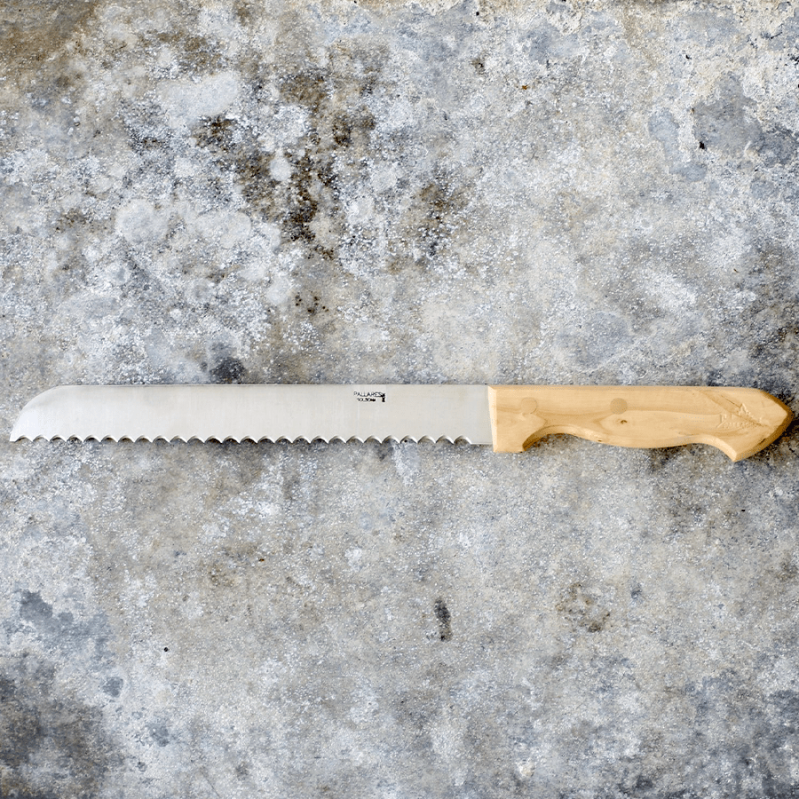 PALLARES BOX WOOD BREAD KNIFE 25cm - DYKE & DEAN