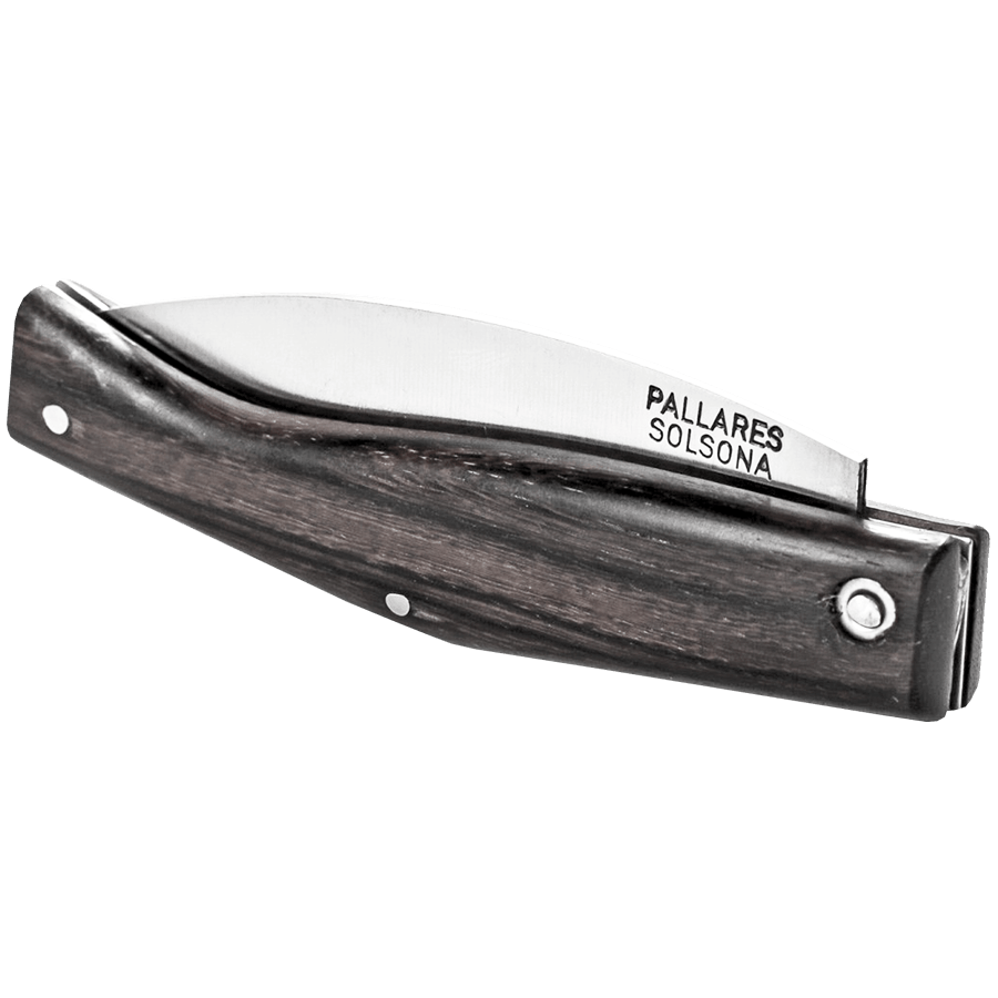 PALLARES BUSA ROSEWOOD FOLDING POCKET KNIFE 8cm - DYKE & DEAN