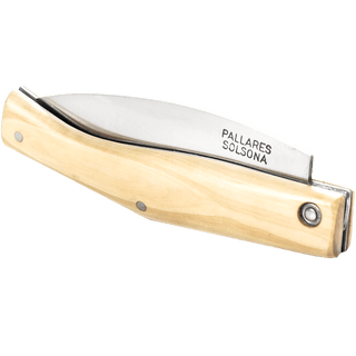 PALLARES BUSA WOOD FOLDING POCKET KNIFE 8cm - DYKE & DEAN