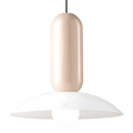 PAU CERAMIC GLASS PENDANT SHADE LAMP - DYKE & DEAN