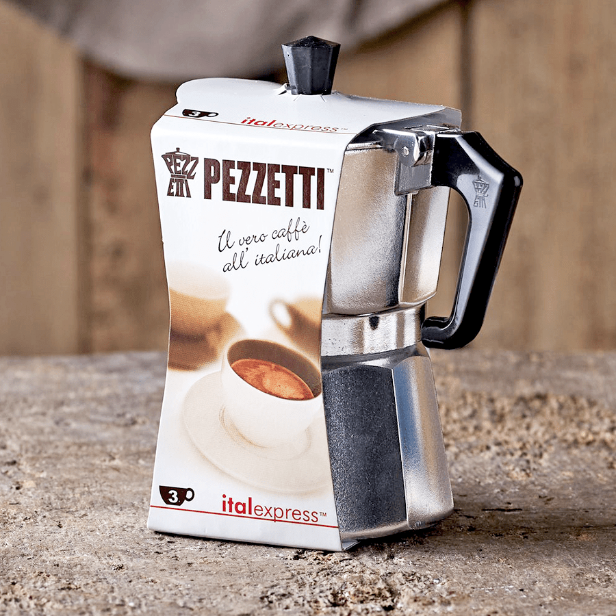 PEZZETTI ESPRESSO COFFEE MAKER 6 CUP - DYKE & DEAN
