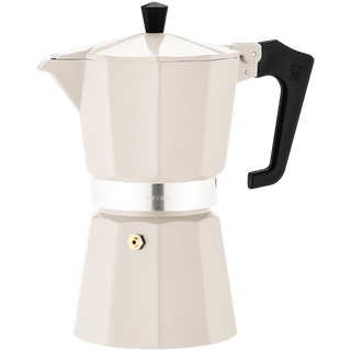 PEZZETTI ESPRESSO COFFEE MAKER DOVE GREY 6 CUP - DYKE & DEAN