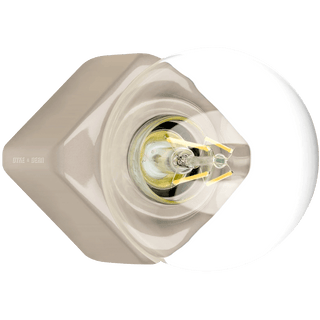 PORCELAIN CUBUS WALL & CEILING LAMP COLOURS - DYKE & DEAN