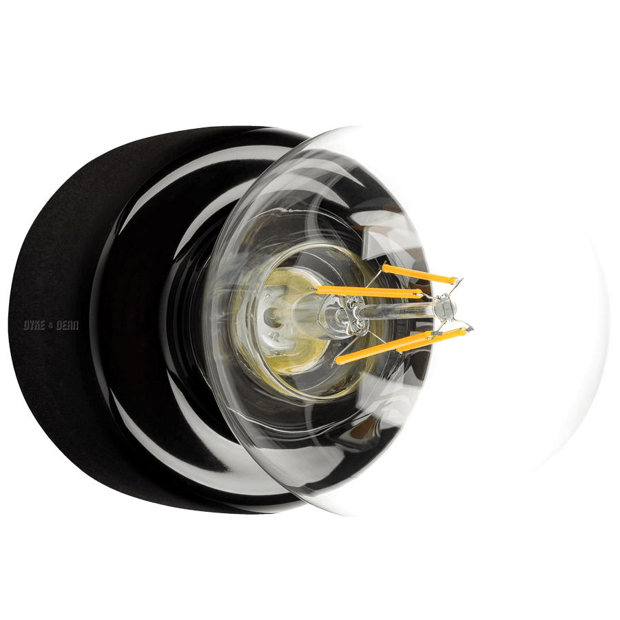 PORCELAIN ROTO WALL & CEILING LAMP - DYKE & DEAN