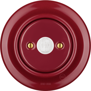 PORCELAIN WALL CABLE MOTION SENSOR BURGUNDY - DYKE & DEAN