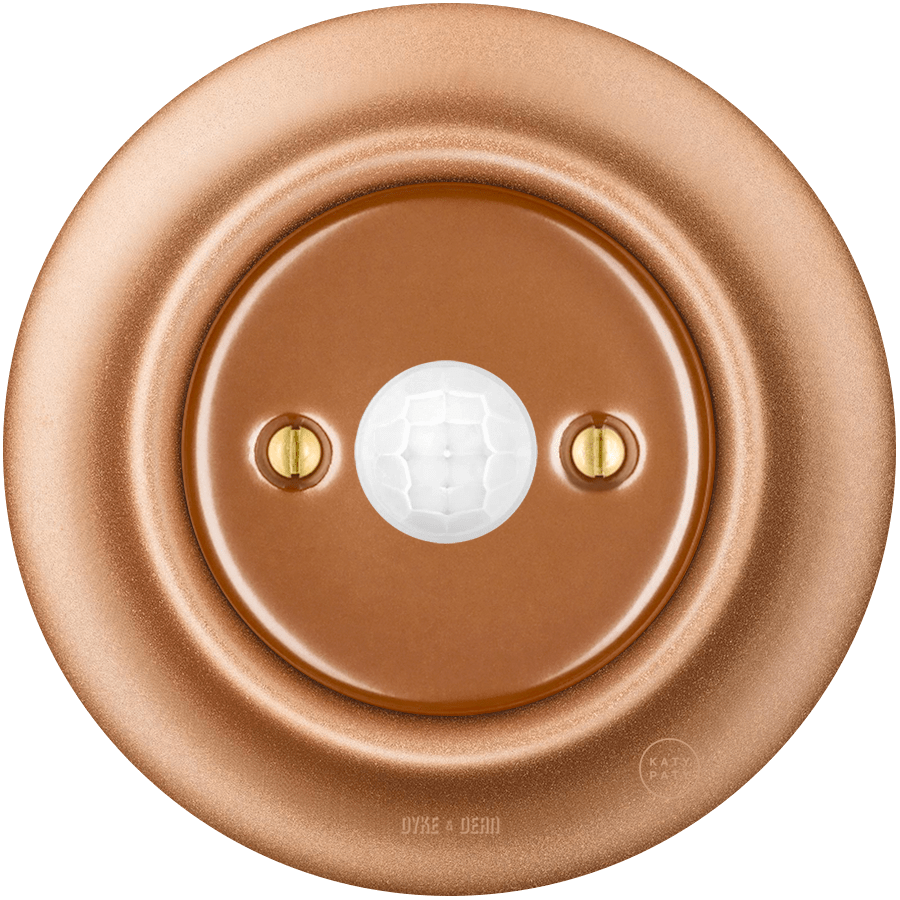 PORCELAIN WALL CABLE MOTION SENSOR COPPER - DYKE & DEAN