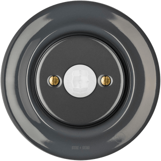 PORCELAIN WALL CABLE MOTION SENSOR DARK GREY - DYKE & DEAN