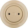 PORCELAIN WALL END PLUG SOCKET SAND - DYKE & DEAN