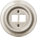 PORCELAIN WALL SOCKET CAPPUCCINO PC/USB - DYKE & DEAN
