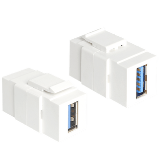 PORCELAIN WALL SOCKET GOLD PC/USB - DYKE & DEAN