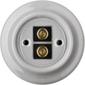 PORCELAIN WALL SPEAKER SOCKET GREY - DYKE & DEAN