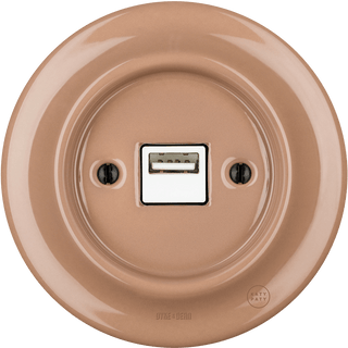 PORCELAIN WALL USB CHARGER DERMA - DYKE & DEAN