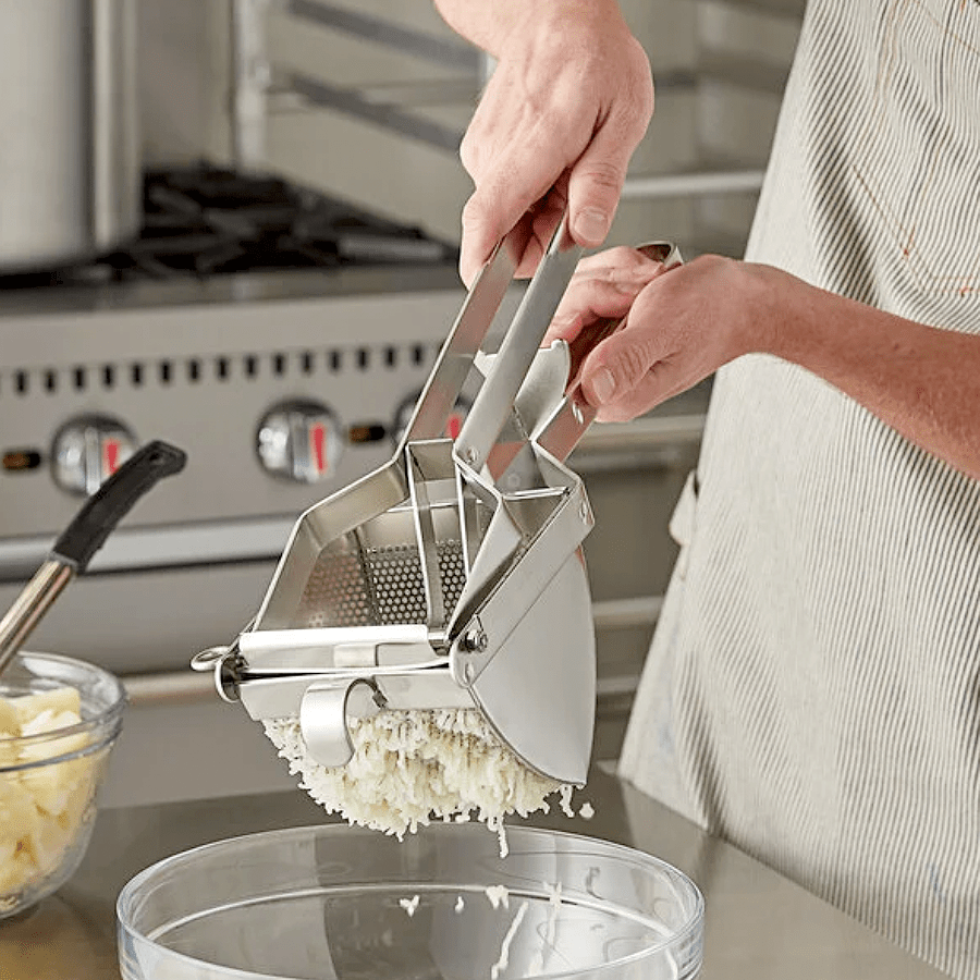 What does a discount potato ricer look like