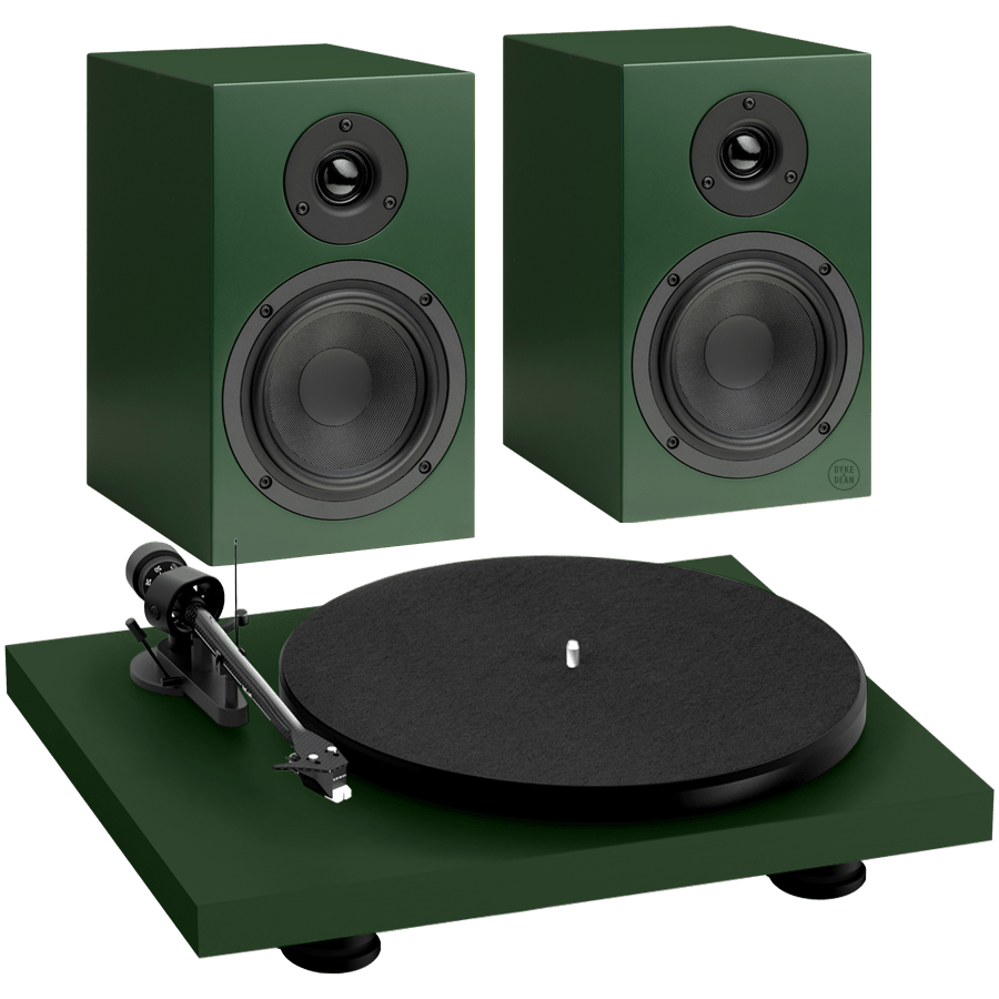 PRO-JECT COLOURFUL AUDIO SYSTEM - GREEN - DYKE & DEAN