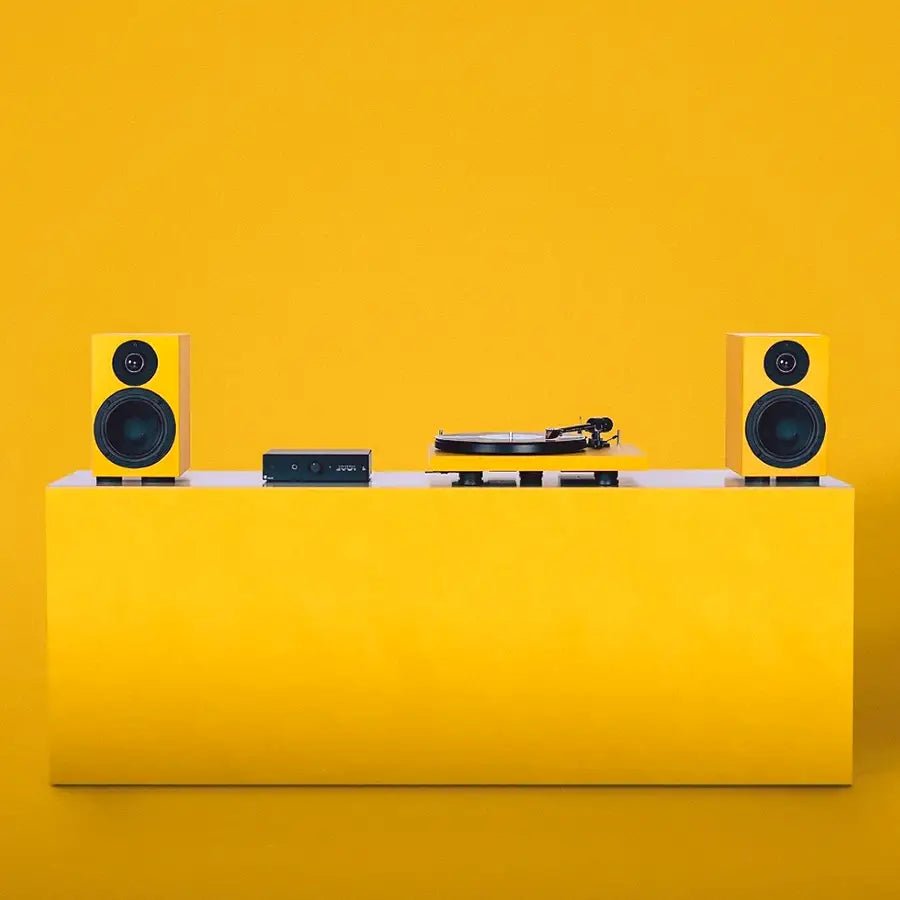 PRO-JECT COLOURFUL AUDIO SYSTEM - YELLOW - DYKE & DEAN