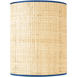 RAFFIA WALL LAMP TRIM BLUE - DYKE & DEAN