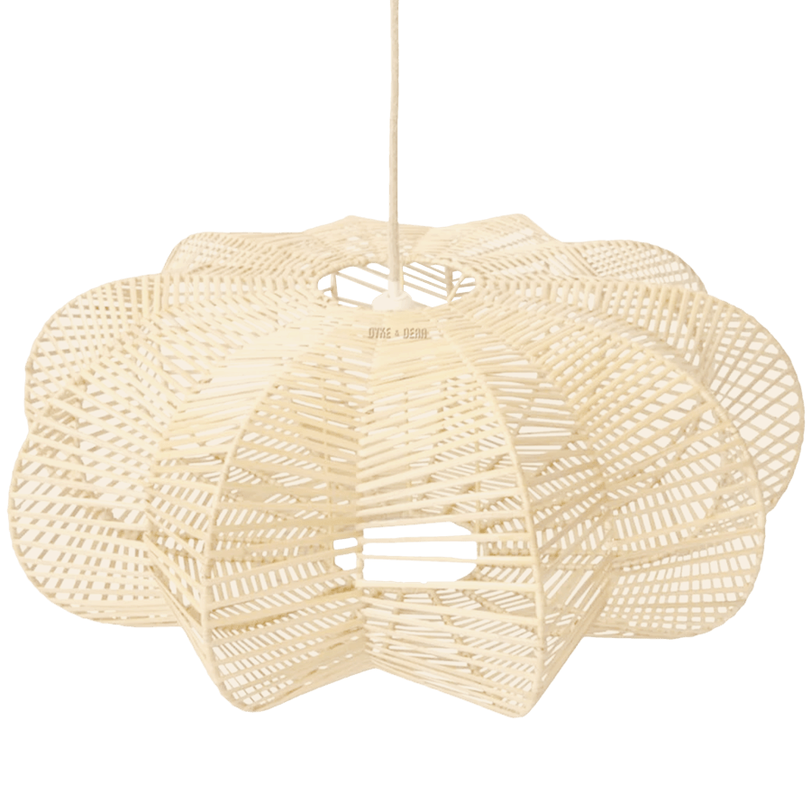 RATTAN LAMP CARAMBOLA - DYKE & DEAN