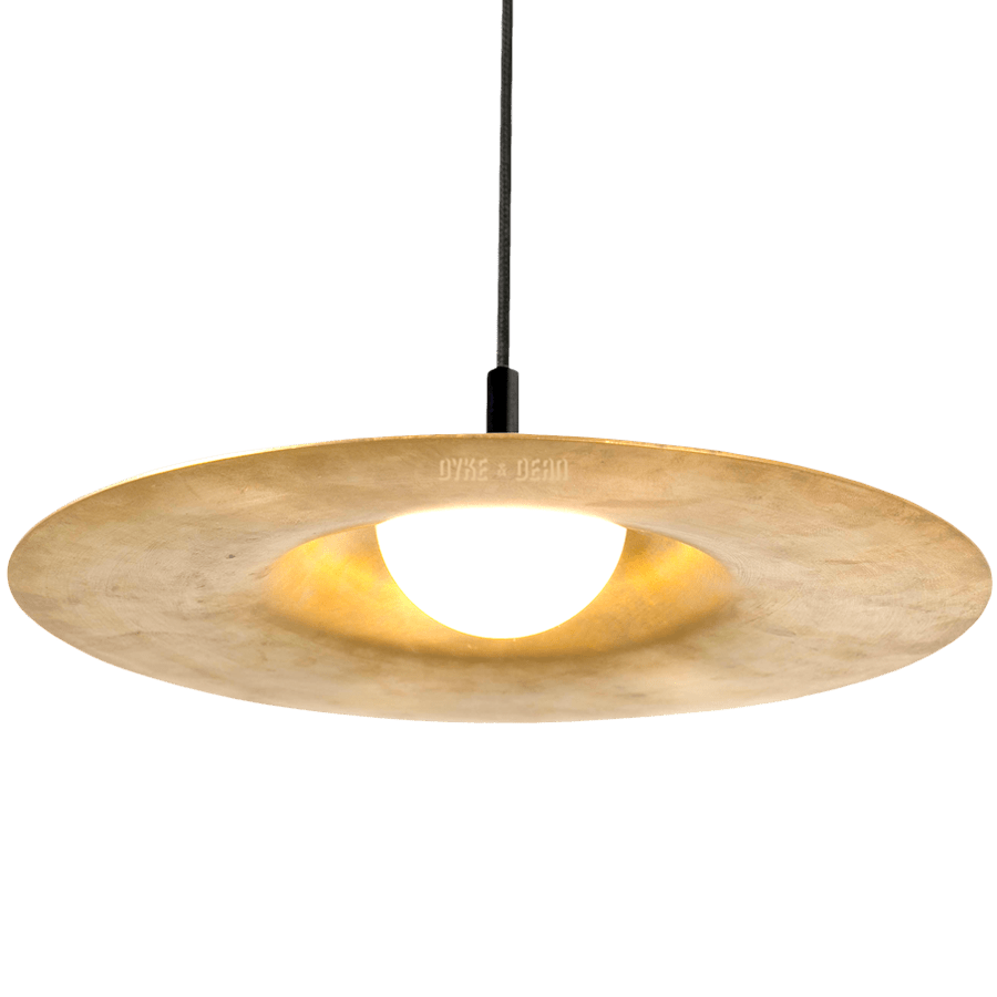 RAW BRASS PENDANT LAMP - DYKE & DEAN